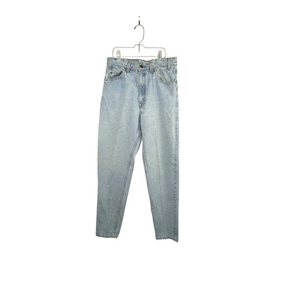 Vintage 1995 Levi’s 550 Relaxed Fit Tapered Leg Jeans Light Wash W32 L36 - Picture 1 of 12